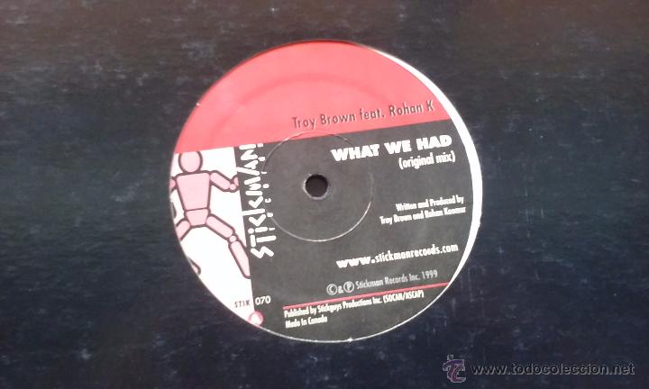 Discos de vinilo: Troy Brown - What We Had - 1999 - Foto 1