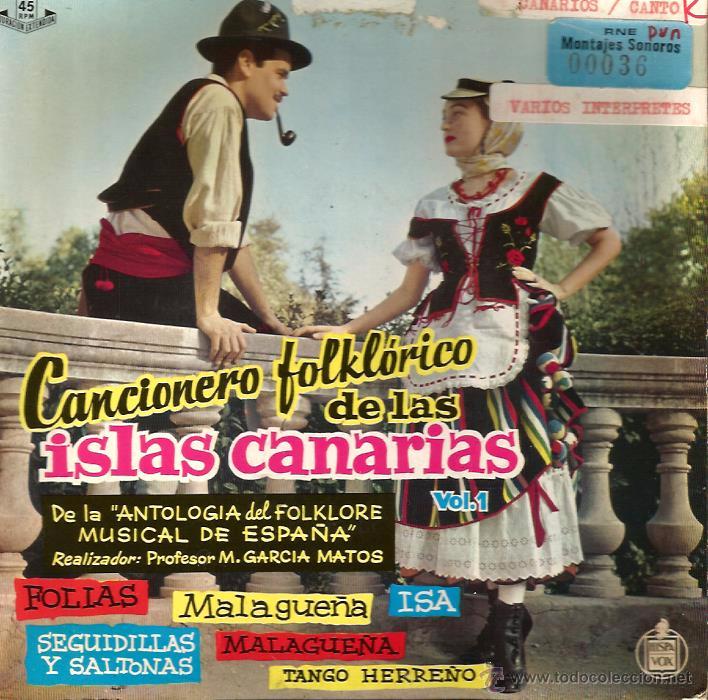 Discos de vinilo: EP CANARIAS FOLK : VARIOS INTERPRETES - Foto 1