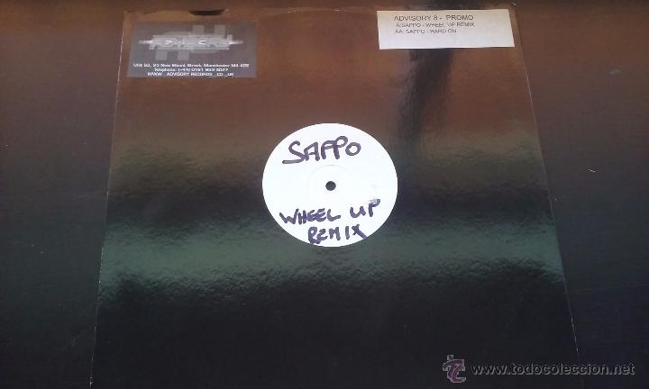 Discos de vinilo: Sappo - Wheel Up (Rollout Mix) / Hard On - 2002 - Foto 1