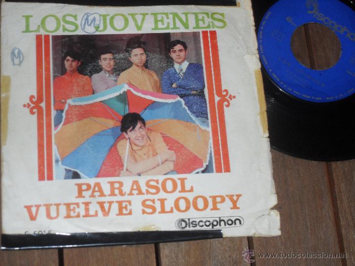 Discos de vinilo: LOS JOVENES SINGLE. PARASOL. MADE IN SPAIN. 1966 - Foto 1