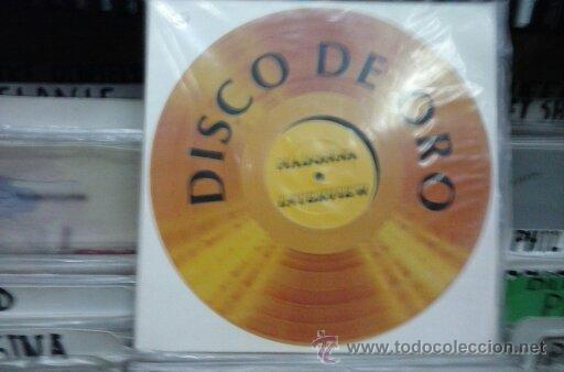 Discos de vinilo: MADONNA INTERVIEW, DISCO DE ORO - Foto 2