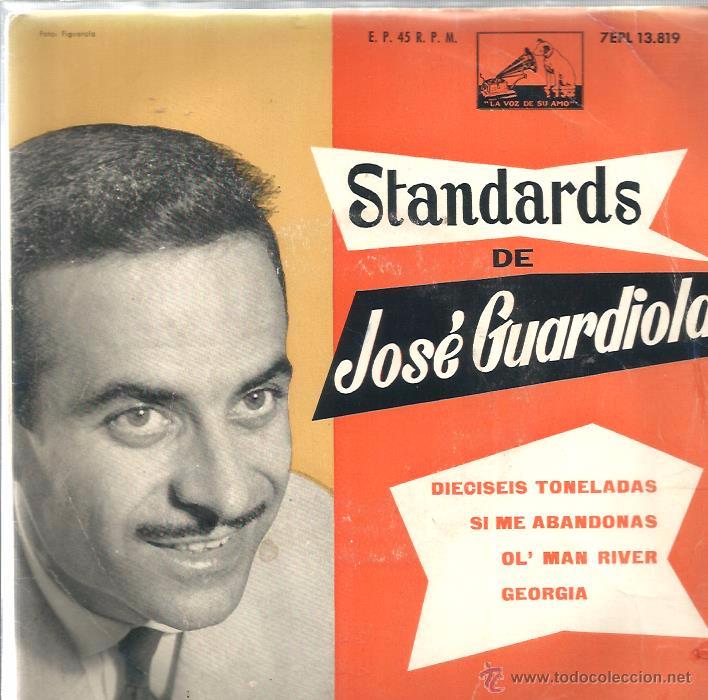 Discos de vinilo: EP JOSE GUARDIOLA - DIECISEIS TONELADAS - Foto 1