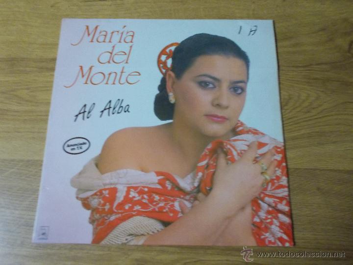Discos de vinilo: MARIA DEL MONTE.AL ALBA - Foto 1