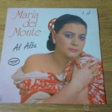 Discos de vinilo: MARIA DEL MONTE.AL ALBA. Lote 50624933