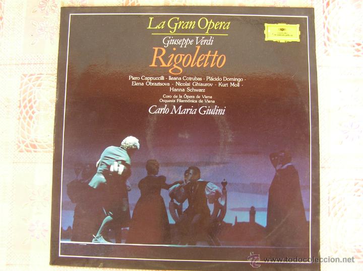 Discos de vinilo: GIUSEPPE VERDI  -  RIGOLETTO  -  1989 - Foto 1