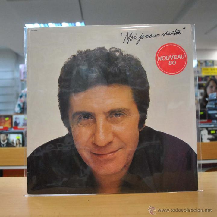 Discos de vinilo: GILBERT BECAUD - MOI JE VEUX CHANTER - LP - Foto 1