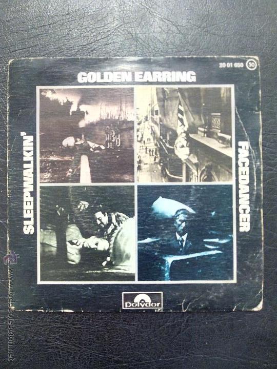 Discos de vinilo: SINGLE GOLDEN EARRING - SLEEPWALKIN - FACEDANCER - POLYDOR 1976. - Foto 1