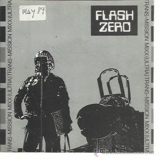 Discos de vinilo: FLASH ZERO Sg LA GENERAL 1989 trans mission (bpm 134) NEW BEAT TECHNO - Foto 1