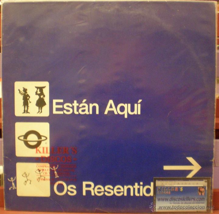 Discos de vinilo: Os Resentidos - Est&aacute;n Aqu&iacute; - 1993 - 2 LPs - Foto 1