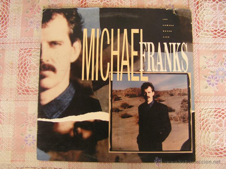 Discos de vinilo: MICHAEL FRANKS - FACE TO FACE - 1987 - Foto 1