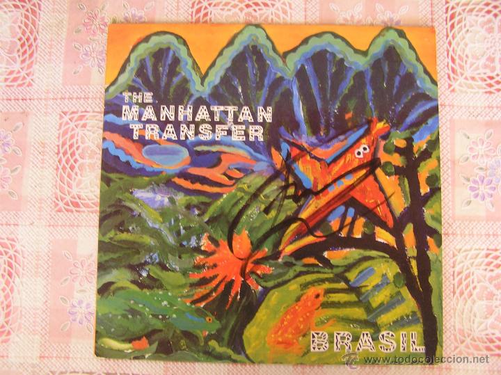 Discos de vinilo: THE MANHATTAN TRANSFER - BRASIL - 1987 - IBL - - Foto 1