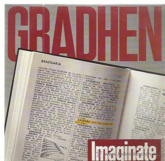 Discos de vinilo: GRADHEN Sg LIBELULA 1990 imaginate/ pegate a mi - Foto 1
