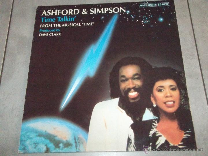 Discos de vinilo: ASHFORD & SIMPSON - TIME TALKIN - MAXI - Foto 1