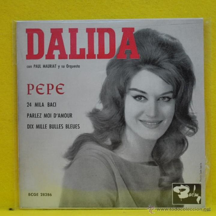 Discos de vinilo: DALIDA - PEPE + 3 - EP - Foto 1