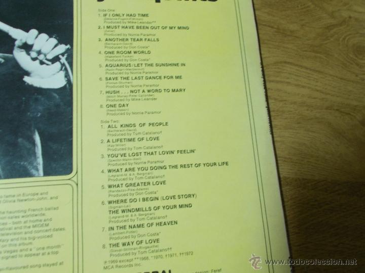 Discos de vinilo: JOHN ROWLES. IF I ONLY HAD TIME - Foto 2