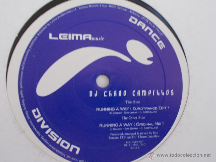 Discos de vinilo: D.J. CHARO CAMPILLOS. RUNNING A WAY - Foto 2
