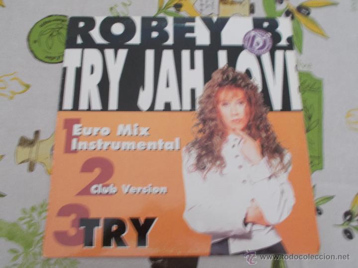 Discos de vinilo: ROBEY B. TRY JAH LOVE - Foto 1