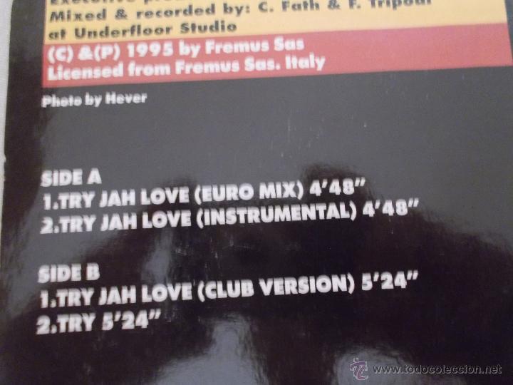 Discos de vinilo: ROBEY B. TRY JAH LOVE - Foto 3