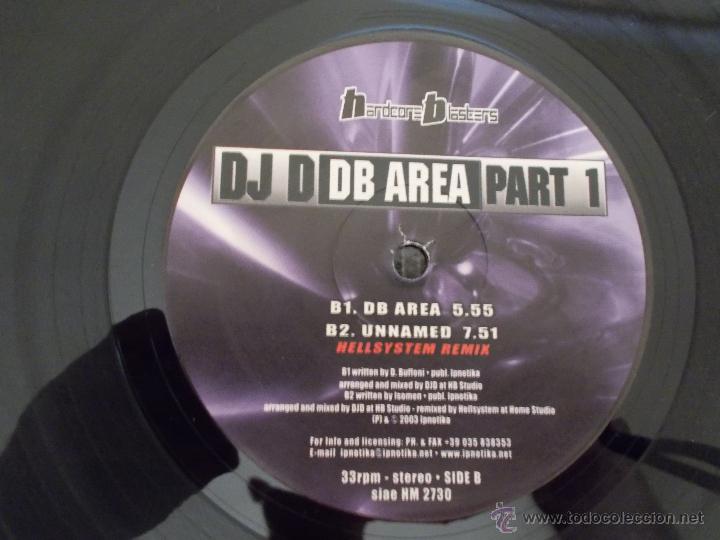 Discos de vinilo: DJ.D DB AREA PART. 1 - Foto 2