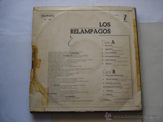 Discos de vinilo: Los Relampagos Los Relampagos - Foto 2
