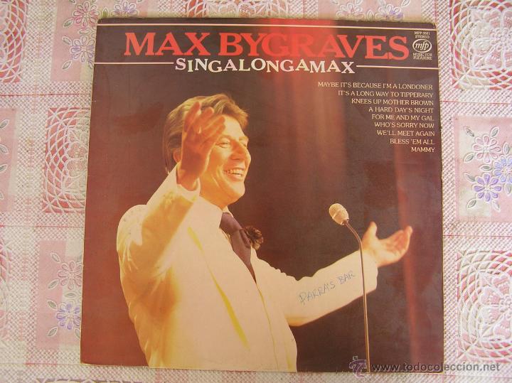 Discos de vinilo: MAX BYGRAVES - SINGALONGAMAX - 1960 - IBL - - Foto 1