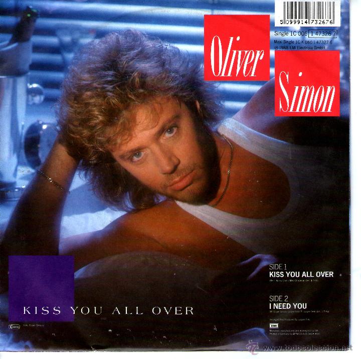 Discos de vinilo: OLIVER SIMON - KISS YOU ALL OVER - Foto 2