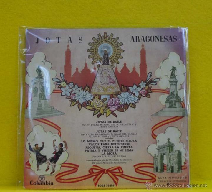 Discos de vinilo: JOTAR ARAGONESAS - JOTAS DE BAILE - + 3 - EP - Foto 1