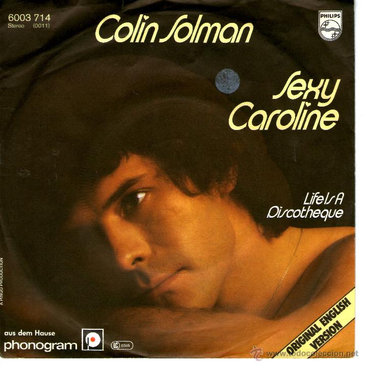 Discos de vinilo: COLIN SOLMAN - SEXY CAROLINE - Foto 1