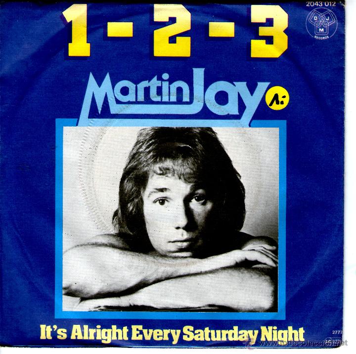 Discos de vinilo: MARTIN JAY - 1-2-3 - Foto 1