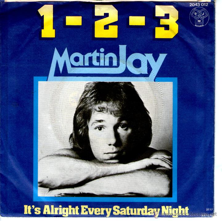 Discos de vinilo: MARTIN JAY - 1-2-3 - Foto 2