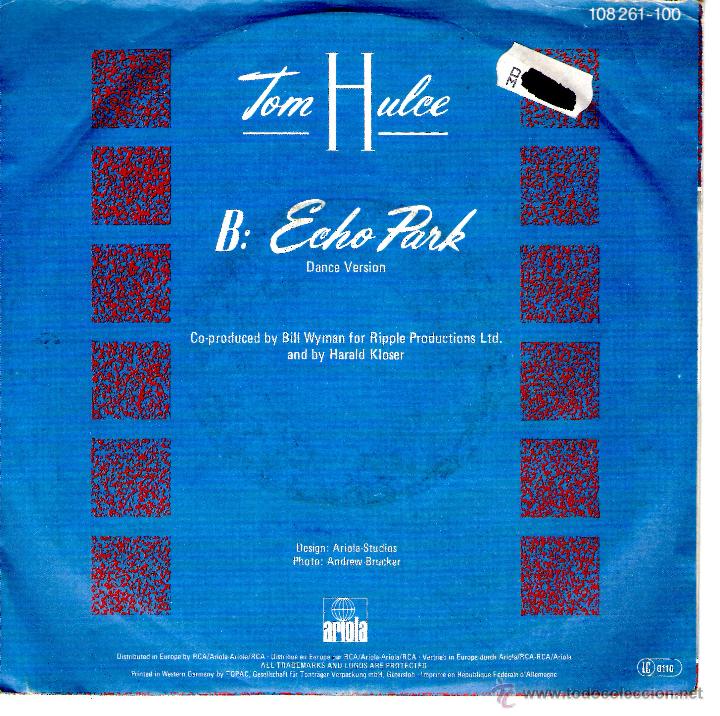 Discos de vinilo: TOM HULCE - ECHO PARK - Foto 2