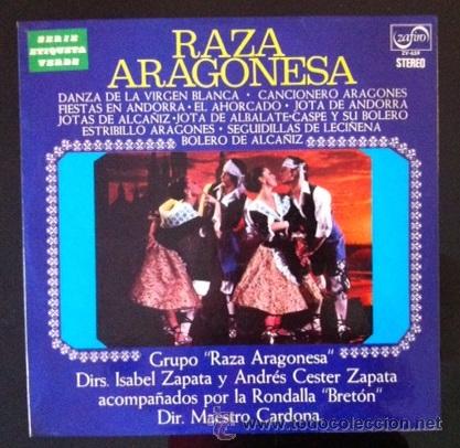 Discos de vinilo: RAZA ARAGONESA - 1973 - Foto 1