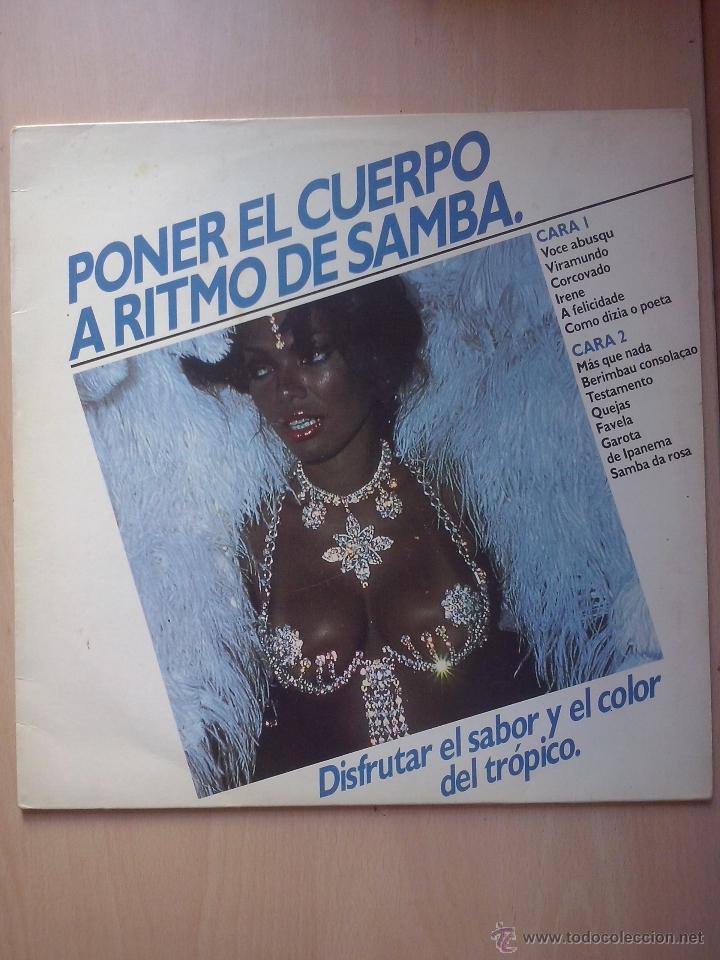 Dischi in vinile: poner el cuerpo a ritmo de samba- raro lp cbs 1984 - promocinal gran prix seat 84