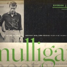 Discos de vinilo: LP GERRY MULLIGAN & THELONIUS MONK : MULLIGAN MEETS MONK ( ORIGINAL USA DE 1957). Lote 50743016