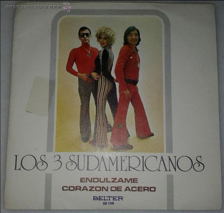 Discos de vinilo: Los 3 Sudamericanos  Endulzame - Foto 1