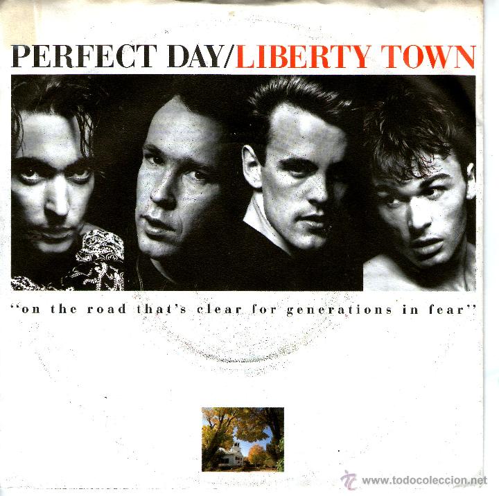 Discos de vinilo: PERFECT DAY - LIBERTY TOWN - Foto 1