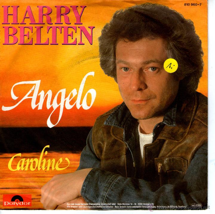 Discos de vinilo: HARRY BELTEN - ANGELO - Foto 1
