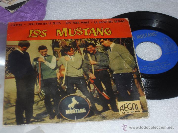 Discos de vinilo: LOS MUSTANG EP. TELSTAR. DEFECTUOSO. - Foto 1