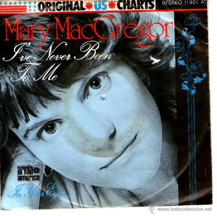 Discos de vinilo: MARY MAcGREGOR - IVE NEVER BEEN TO ME - Foto 1