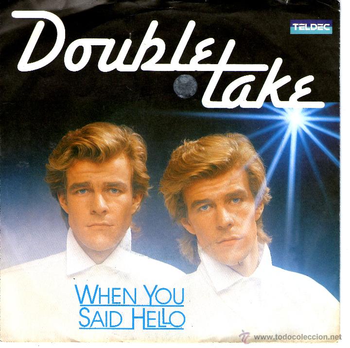 Discos de vinilo: DOUBLE LAKE - WHEN YOU SAID HELLO - Foto 1
