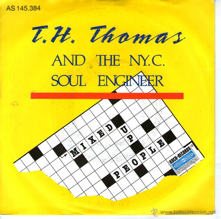 Discos de vinilo: T.H. THOMAS - MIXED UP PEOPLE - Foto 2