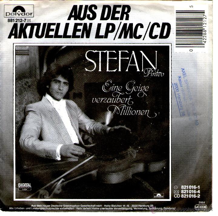 Discos de vinilo: STEFAN PINTEV - FLYING TO THE RAINBOW - Foto 2