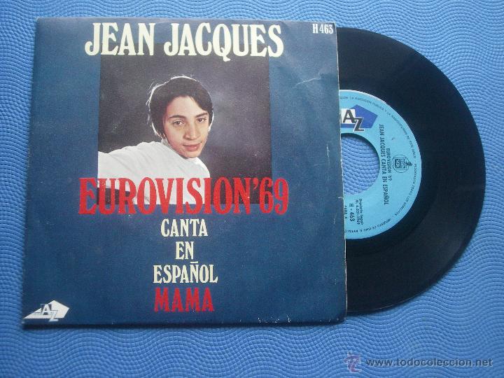 Discos de vinilo: JEAN JACQUES MAMA SINGLE SPAIN 1969   PDELUXE - Foto 1