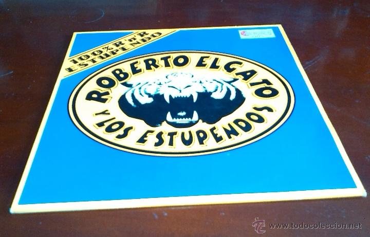 Discos de vinilo: ROBERTO EL GATO Y LOS ESTUPENDOS - LP - 1993 - Foto 1