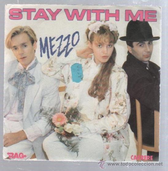 Discos de vinilo: SINGLE. MEZZO. STAY WITH ME - Foto 1