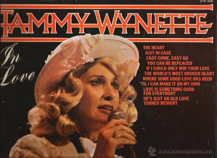 Discos de vinilo: LP TAMMY WYNETTE : IN LOVE - Foto 1