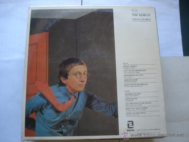 Discos de vinilo: Korgis, The   Sticky George - Foto 2