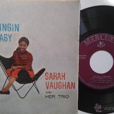Discos de vinilo: SARAH VAUGHAN- (SWINGIN EASY)- SHULIE A BOP +3- SPANISH EP .. Lote 50798393