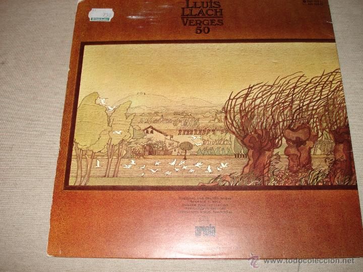 Discos de vinilo: LLUIS LLACH - VERGES 50 - Foto 3