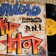 Discos de vinilo: NAVIDAD HIP HOP LP.ESPAÑA 1989. Lote 57416340